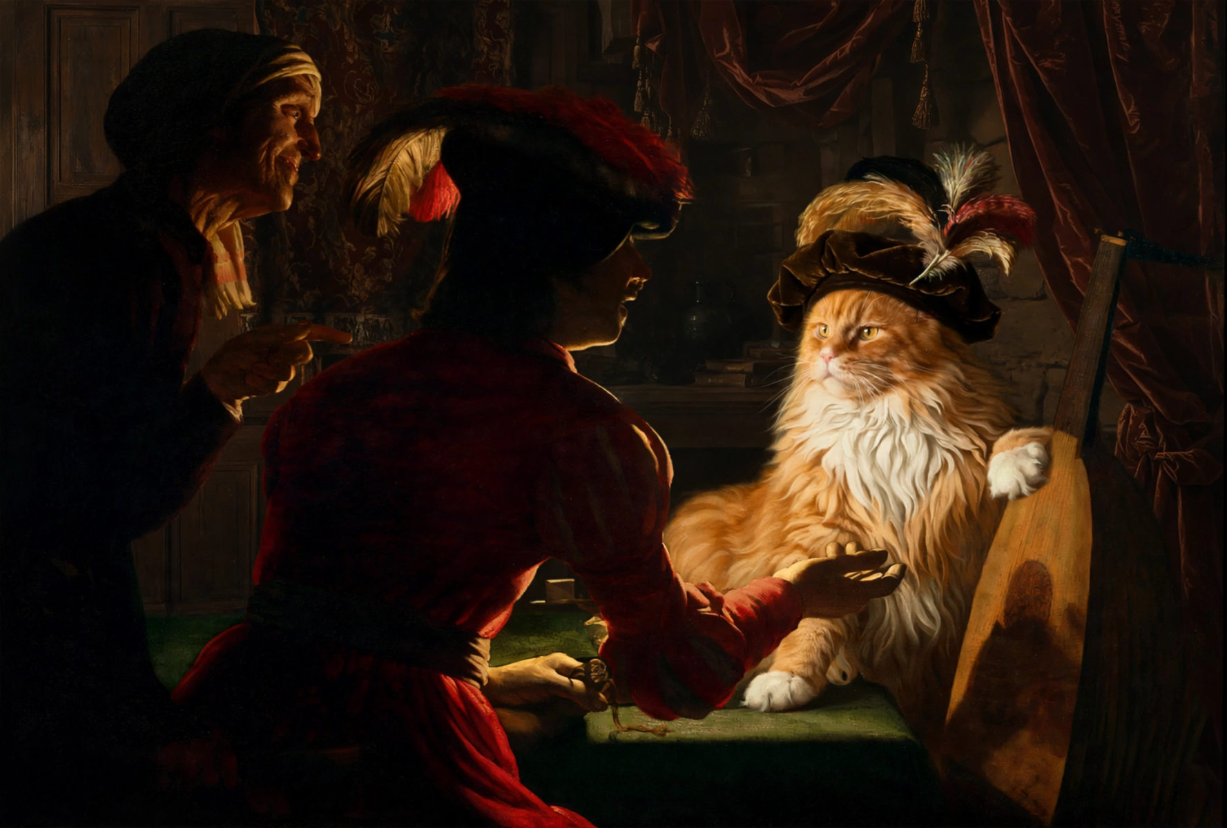 De Bemiddelaar, Apollo van Rijn 1651.