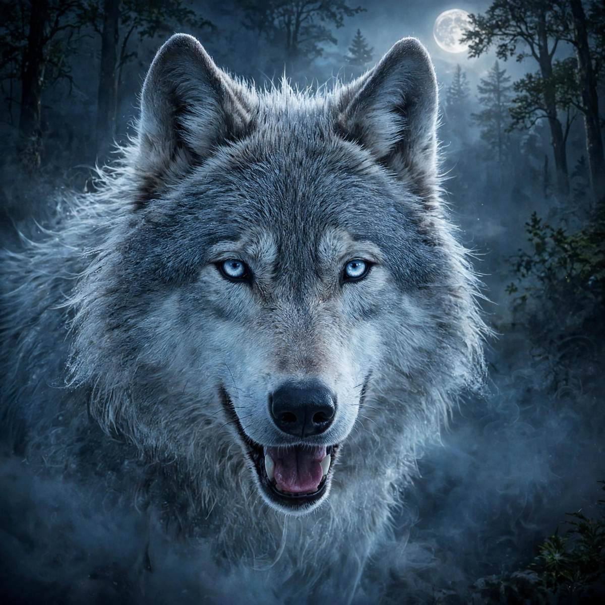 De Geest van het Mistige Bos, Moonlight Wolf.