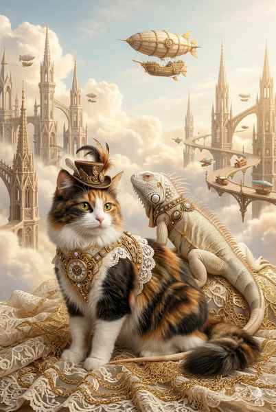 De Dame en de Leguaan, Steampunk Dreams.