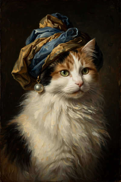 Apollo van Rijn – Het Meisje met de Parel vóór Vermeer.
